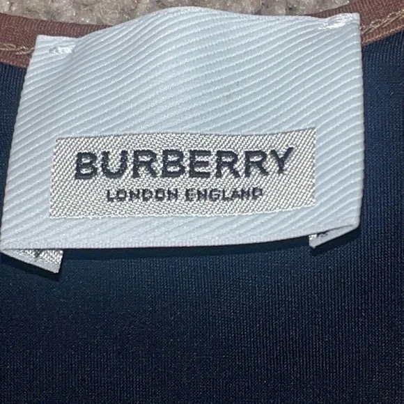 BURBERRY Cleddau Check one piece in Dark Birch/brown NWT - Picture 7 of 16